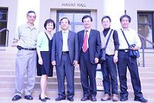 Sylvia Yuen and delegation from NCHU